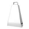 LARGE CHROME COW BELL