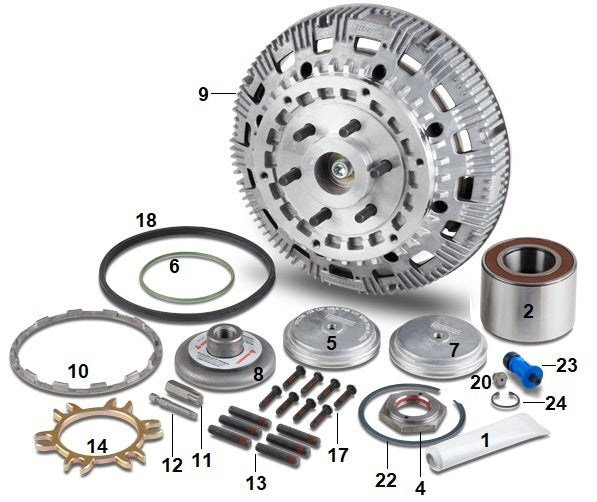 Benthamクラファンセット② Horton Fan Drive Repair DM Advantage Two Speed Dual Pilot Quick Kit(61