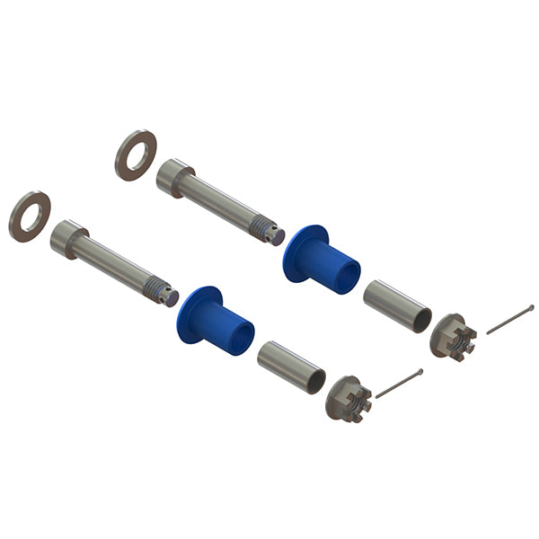 Engine Hood Hinge Pivot Bushing & Bolt Kit For Peterbilt 378 379 – 6 Piece Set
