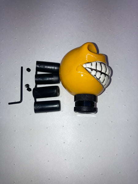 Skull Shift Knob Yellow