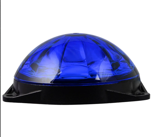 Blue/Blue Mini Super Star Watermelon Surface Mount LED Sealed Light