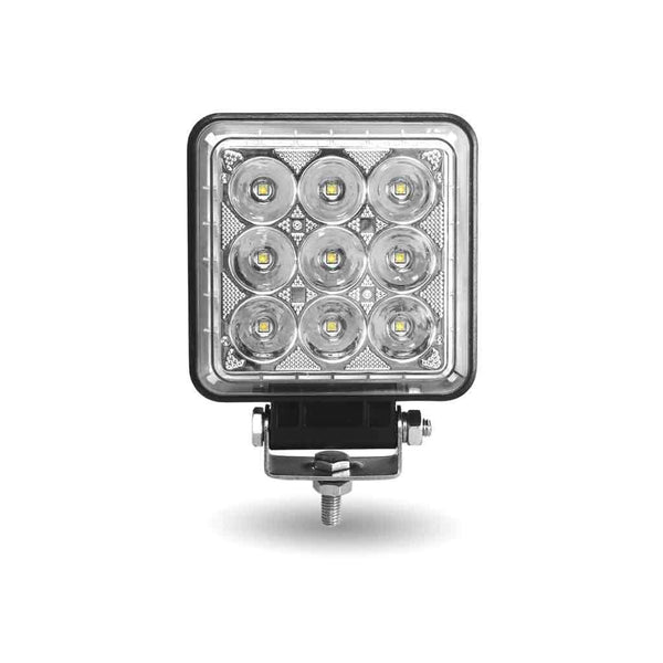 Trux 4.25″ Radiant Series Square LED Work Lamp With Maximum Light Outp