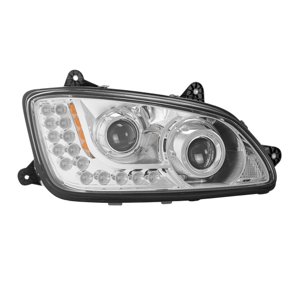 Chrome Headlight fits Kenworth T270/T370/T700/T660