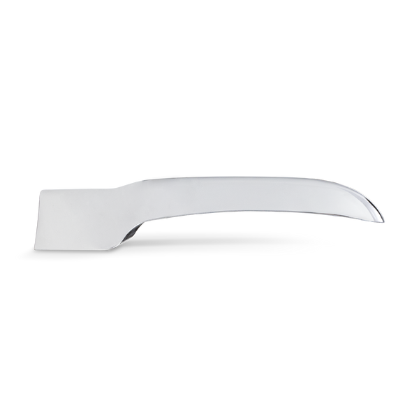 Aluminum Chrome Bracket for Front Fender Fits Peterbilt 379, Passenger