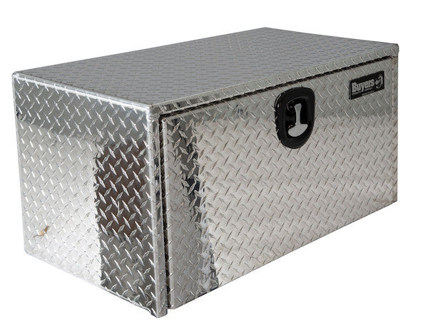 Tool Box Diamond Plate Door 18x18x36 Dia. Plate Single Door