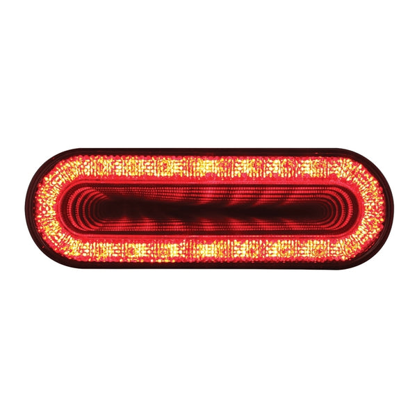 Set Of 4 Mirage Red LED Stop/Turn/Tail Lights – Clear Lens, DOT/SAE Certified