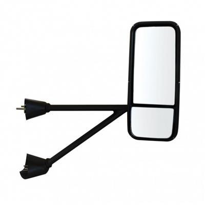 Chrome Heated Mirror Assembly For Kenworth T600/T660/T800 - Passenger