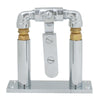 Air valve lever & 4" floor mount stand