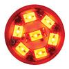 Red #194 #168 Dome Type 7 LED Light Bulb