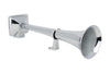 Single Horn Round Bell, Chrome   Zinc  19”