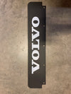 Mud Flap 24” X 5” Plastic Black Flap Kit for quarter fenders with fits Volvo logo & hardware (PAIR)