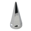 Hex Pyramid Chrome Plastic Push-On Lug Nut Cover 33mm''