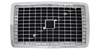 Chrome Hood Grille With Bugscreen fits Volvo VNL 2018-03 VNM 2018-04
