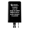 Rect. Electronic Flasher, 2Pin12V, 35Amp