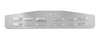Stainless Steel Louver Style Bottom Mud Flap Plate 5”X24”