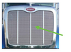 Grille Inserts Only For Peterbilt 384 and 386 Models