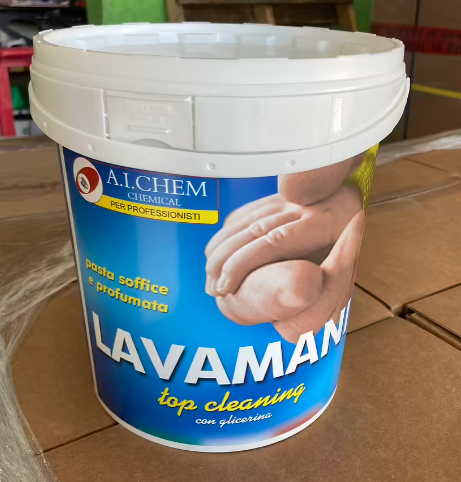 Pasta Lavamani 4000 ml, Hand Cleaner Paste, Made in Italy