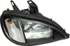 Headlight Fits Freightliner Columbia Black Housing Led High/Low Beam