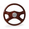 18" Wood Steering Wheel