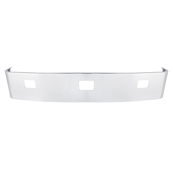 16” Chrome Bumper (Peterbilt 377) W/ Set Forward Axle, Tow & Fog Light