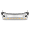 20” Chrome Bumper (Volvo VNL 2003-2017) W/ Wrap Around, Grille, Fog & 10 Hidden Lights