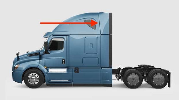TZ Parts Upper Fairing Extension For Freightliner Cascadia 2008-2017 – LH/RH Side