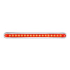 12″ Surface Mount Pearl Marker & Turn LED Light Bar Red/Red Chrome Plastic Base