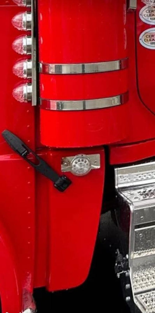 ( No Bulb ) Peterbilt 589 Cow Panel Turn Signal Watermelon light adapter w/ (1) Watermelon Light