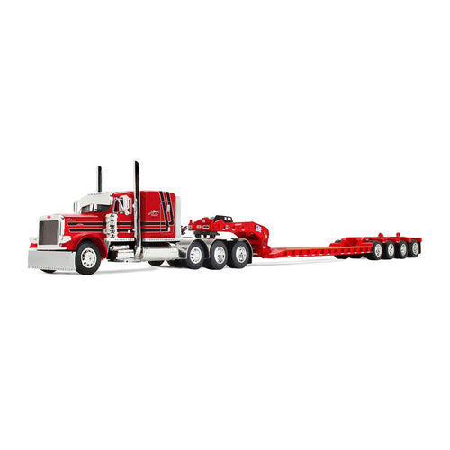1/64 scale Peterbilt® Model 379 with 63" Flat Top Sleeper & Fontaine® Magnitude™ Lowboy Trailer with Fliptail