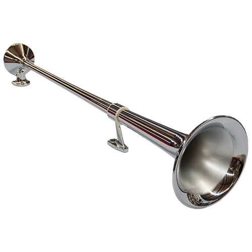 37 Inch Chrome Round Bell Horn PSI 45-115, DB 120