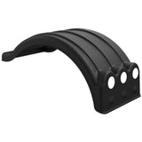 Minimizer Black w/ Lightbox Fenders Perfect Fit For 54” Tandem Axle Spread With 22.5” or 24.5” Dual Tires.