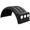 Black w/ Lightbox 19.5" Dual Tires Fender Plastic Tires (445 or 455)( Each )