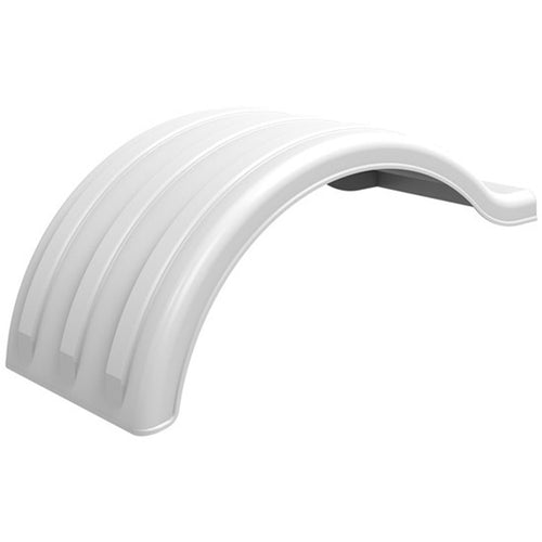 Minimizer 22.5” or 24.5” Poly Fender Tandem Axle 54" White- Each