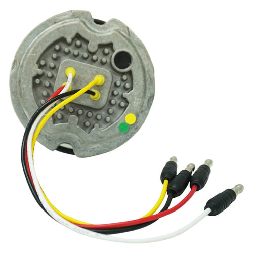 Legendary Extreme Large Glass Watermelon Amber To Red - Clear 3 Wire Dual Function W/ Aluminum Bezel LED Light - Each
