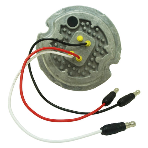 Legendary Extreme Large Glass Watermelon Red - Clear 3 Wire Dual Function W/ Aluminum Bezel LED Light - Each