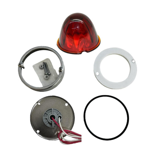 Red Watermelon Glass Lens KIT 2 Wire 1156 ( No Bulb )