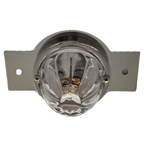 ( No Bulb ) Peterbilt 589 Cow Panel Turn Signal Watermelon light adapter w/ (1) Watermelon Light