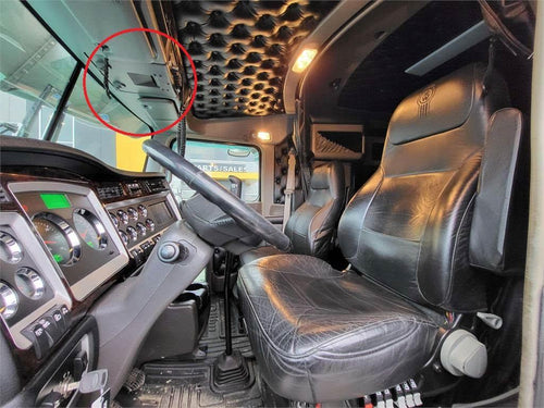 ( No Bulb) Kenworth 2006+ CB Tray Wrap w/ (2) WM Light Hole (1) Switch Hole W900 / T660 / T800 (2006-2021)