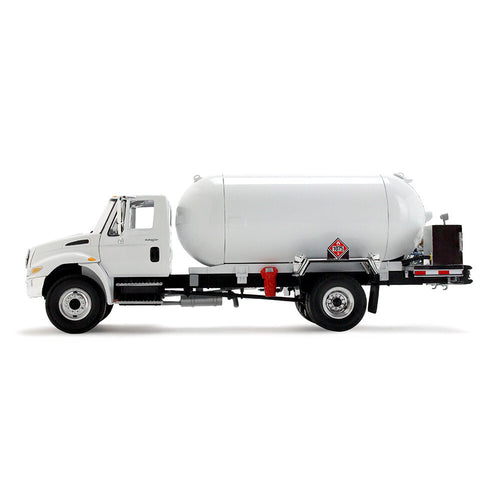 1/34 Scale White International DuraStar Propane Truck