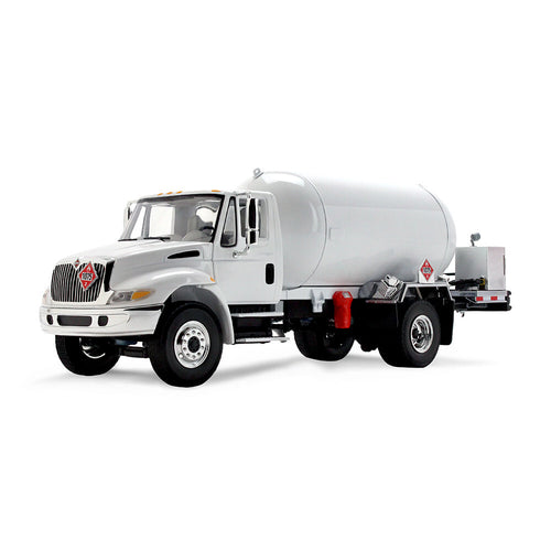 1/34 Scale White International DuraStar Propane Truck