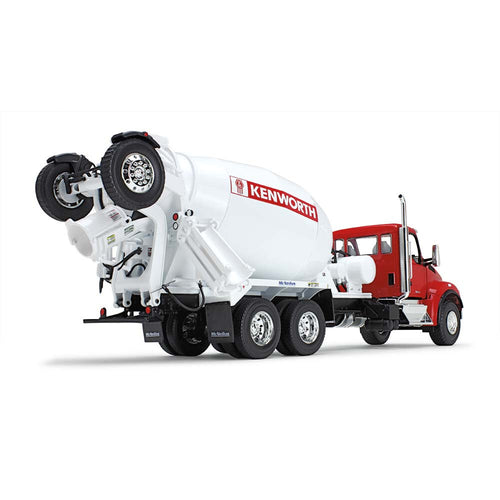 1/34 Scale Red/White Kenworth T880S with McNeilus Bridgemaster Mixer