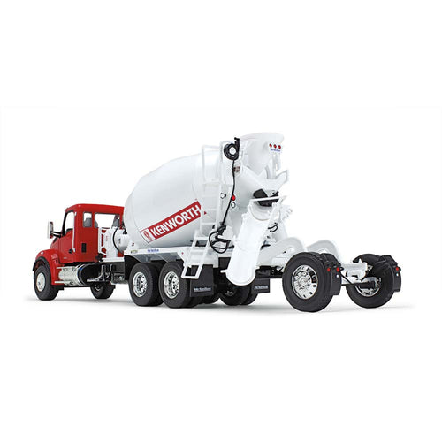 1/34 Scale Red/White Kenworth T880S with McNeilus Bridgemaster Mixer