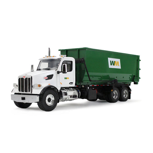WM 1/34 scale Peterbilt Model 567 with 40 Yard Roll-Off Container