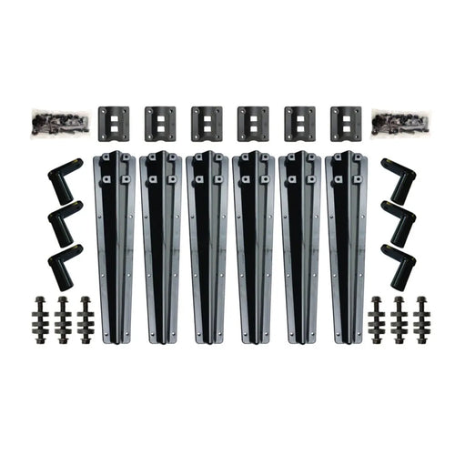 Minimizer Carbon Fiber Plastic Bolt-on Bracket Kit