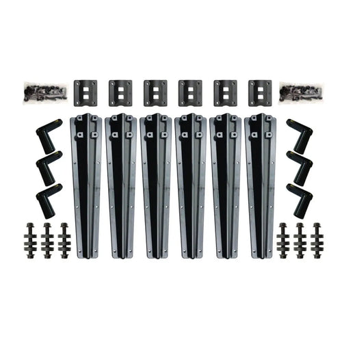 Carbon Fiber Plastic Bolt-on Bracket Kit