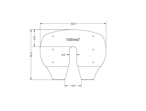 Minimizer The 5th Wheel Slick Plate Holland FWS1