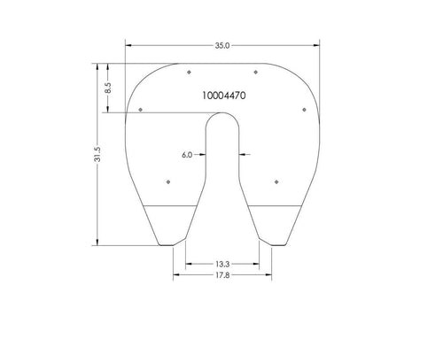 Minimizer 5th Wheel Slick Plates Jost JSK37H