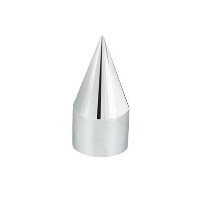 33mm X 4-1/8" Chrome Plastic Spike Nut Cover - Thread-On