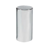 33mm X 4-1/4" Chrome Plastic Tall Cylinder Nut Cover - Thread-On