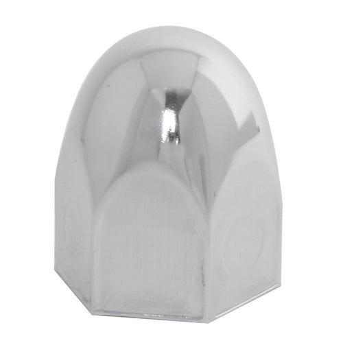Bullet Chrome Push-On lug Nut Cover Without Flange 1-1/2''